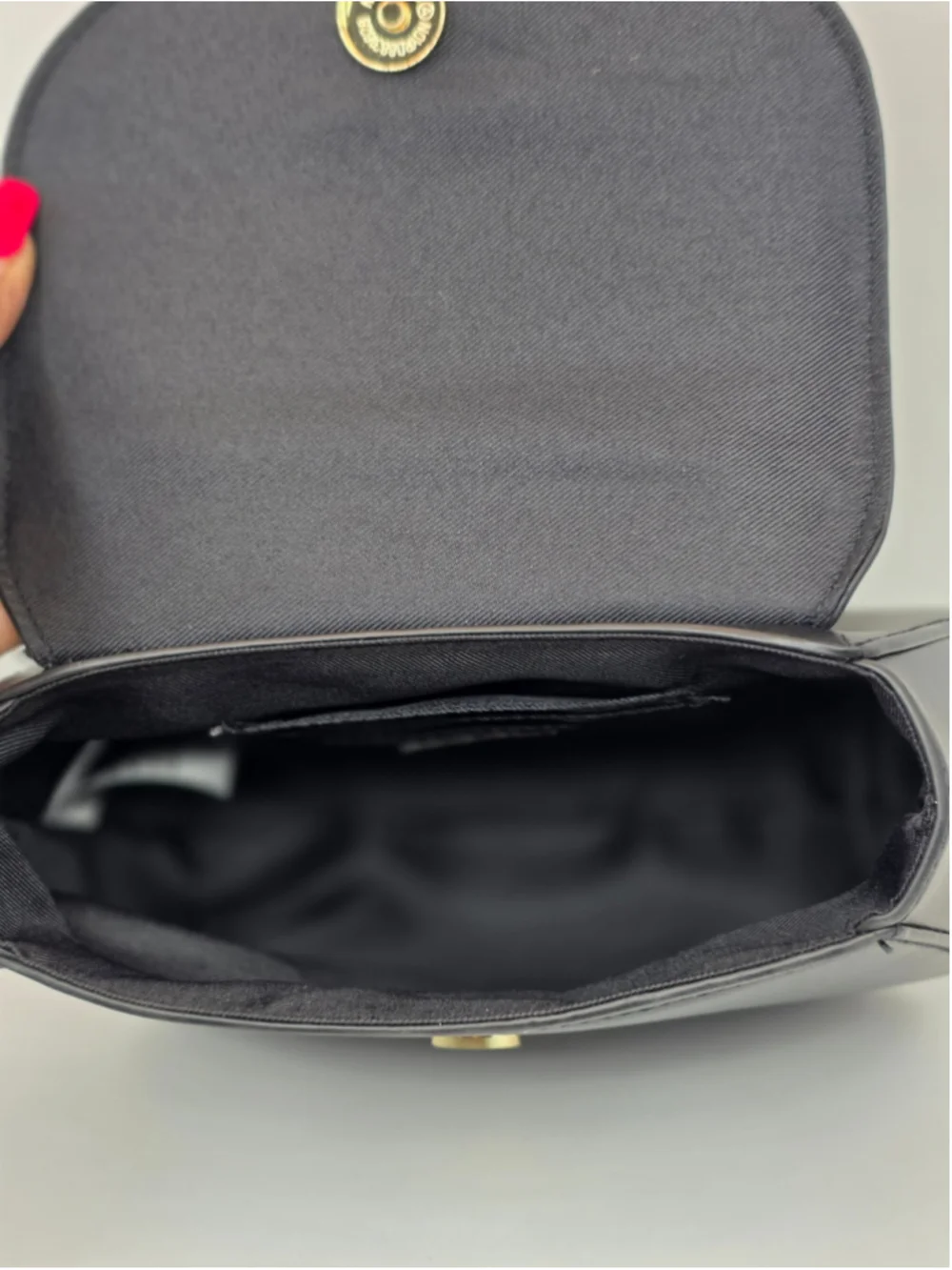 A New Day Black & Beige Satchel Bag, One Size